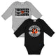 2-Pack Baby Boys Cincinatti Bengals Long Sleeve Bodysuit Set-Gerber Childrenswear Wholesale
