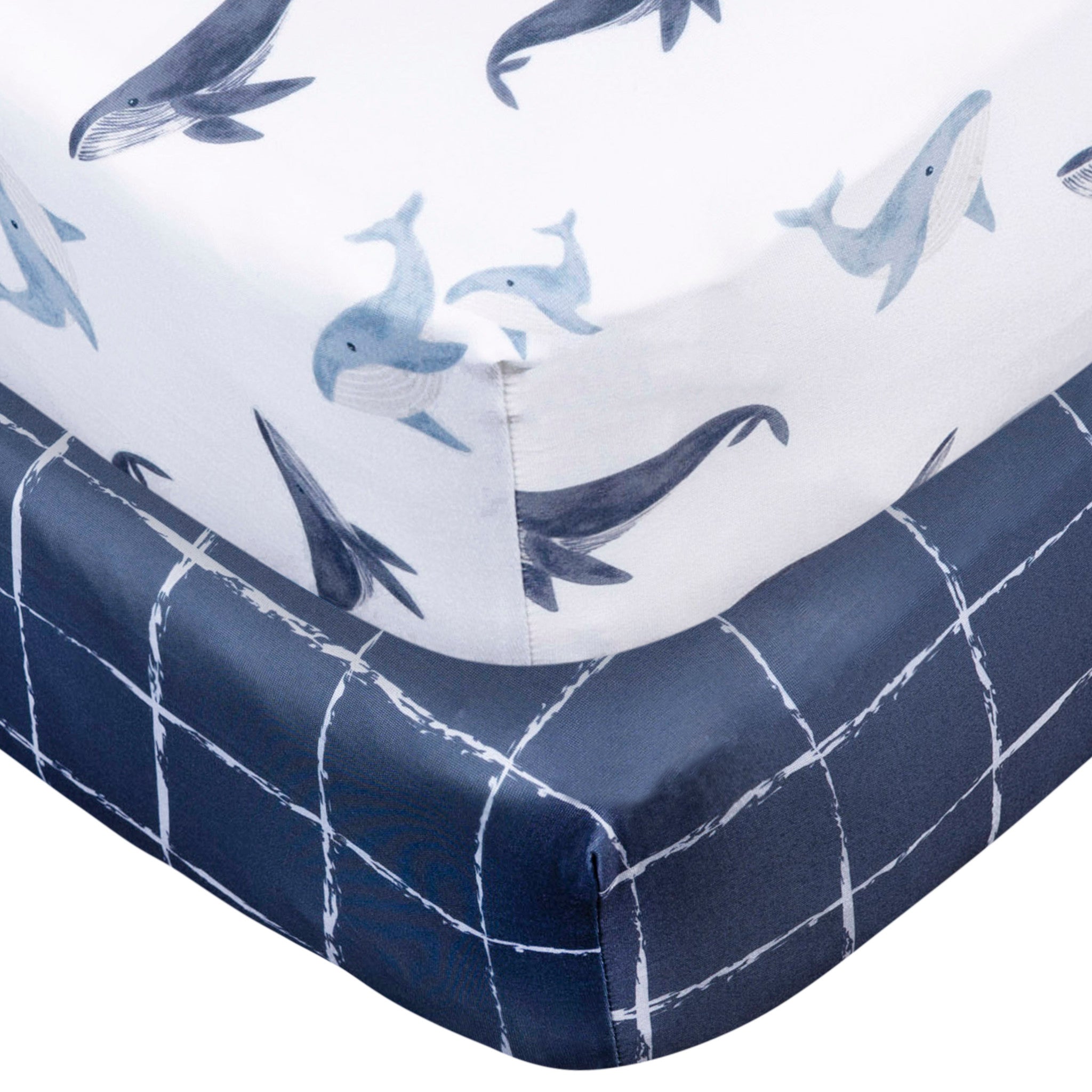 2-Pack Baby Boys Coastal Calm Crib Sheet-Gerber Childrenswear Wholesale