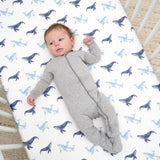2-Pack Baby Boys Coastal Calm Crib Sheet-Gerber Childrenswear Wholesale