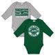 2-Pack Baby Boys New York Jets Long Sleeve Bodysuit Set-Gerber Childrenswear Wholesale