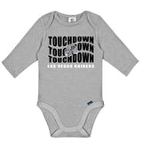 2-Pack Baby Boys Las Vegas Raiders Long Sleeve Bodysuit Set-Gerber Childrenswear Wholesale