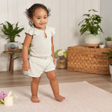 2-Pack Baby Girls Green Lily Bodysuit and Shorts Set-Gerber Childrenswear Wholesale