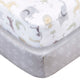 2-Pack Baby Neutral Animal Geo Crib Sheet-Gerber Childrenswear Wholesale