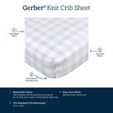 2-Pack Baby Neutral Celestial Crib Sheet-Gerber Childrenswear Wholesale