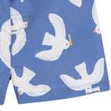 2-Piece Baby & Toddler Boys Blue Birds Rashguard & Trunks Set-Gerber Childrenswear Wholesale