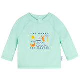 2-Piece Baby & Toddler Boys Green Stamps Rashguard & Trunks Set-Gerber Childrenswear Wholesale