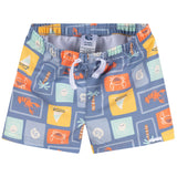 2-Piece Baby & Toddler Boys Green Stamps Rashguard & Trunks Set-Gerber Childrenswear Wholesale