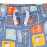 2-Piece Baby & Toddler Boys Green Stamps Rashguard & Trunks Set-Gerber Childrenswear Wholesale