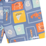 2-Piece Baby & Toddler Boys Green Stamps Rashguard & Trunks Set-Gerber Childrenswear Wholesale