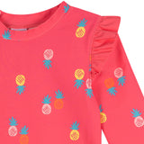 2-Piece Baby & Toddler Girls Pink Pineapple Rashguard and Bottoms-Gerber Childrenswear Wholesale