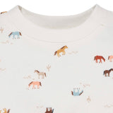 2-Piece Baby & Toddler Girls Western Horses Fleece Outfit Set-Gerber Childrenswear Wholesale