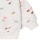 2-Piece Baby & Toddler Girls Western Horses Fleece Outfit Set-Gerber Childrenswear Wholesale