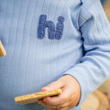 2-Piece Baby Boys Blue Bodysuit and Pant Set-Gerber Childrenswear Wholesale