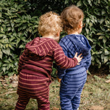 2-Piece Baby Boys Blue Hooded Jacket & Jogger Set-Gerber Childrenswear Wholesale