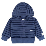 2-Piece Baby Boys Blue Hooded Jacket & Jogger Set-Gerber Childrenswear Wholesale