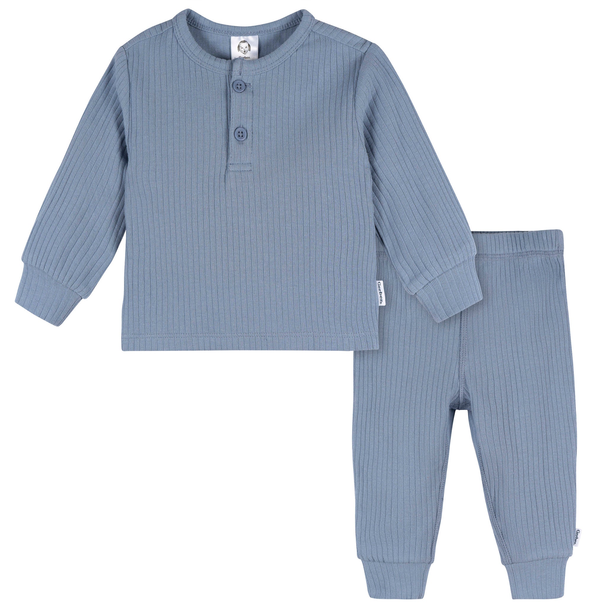 2-Piece Baby Boys Troposphere Top and Active Pant Set-Gerber Childrenswear Wholesale