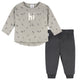 2-Piece Baby Boys Gray Arcon Top & Joggers-Gerber Childrenswear Wholesale
