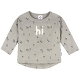 2-Piece Baby Boys Gray Arcon Top & Joggers-Gerber Childrenswear Wholesale