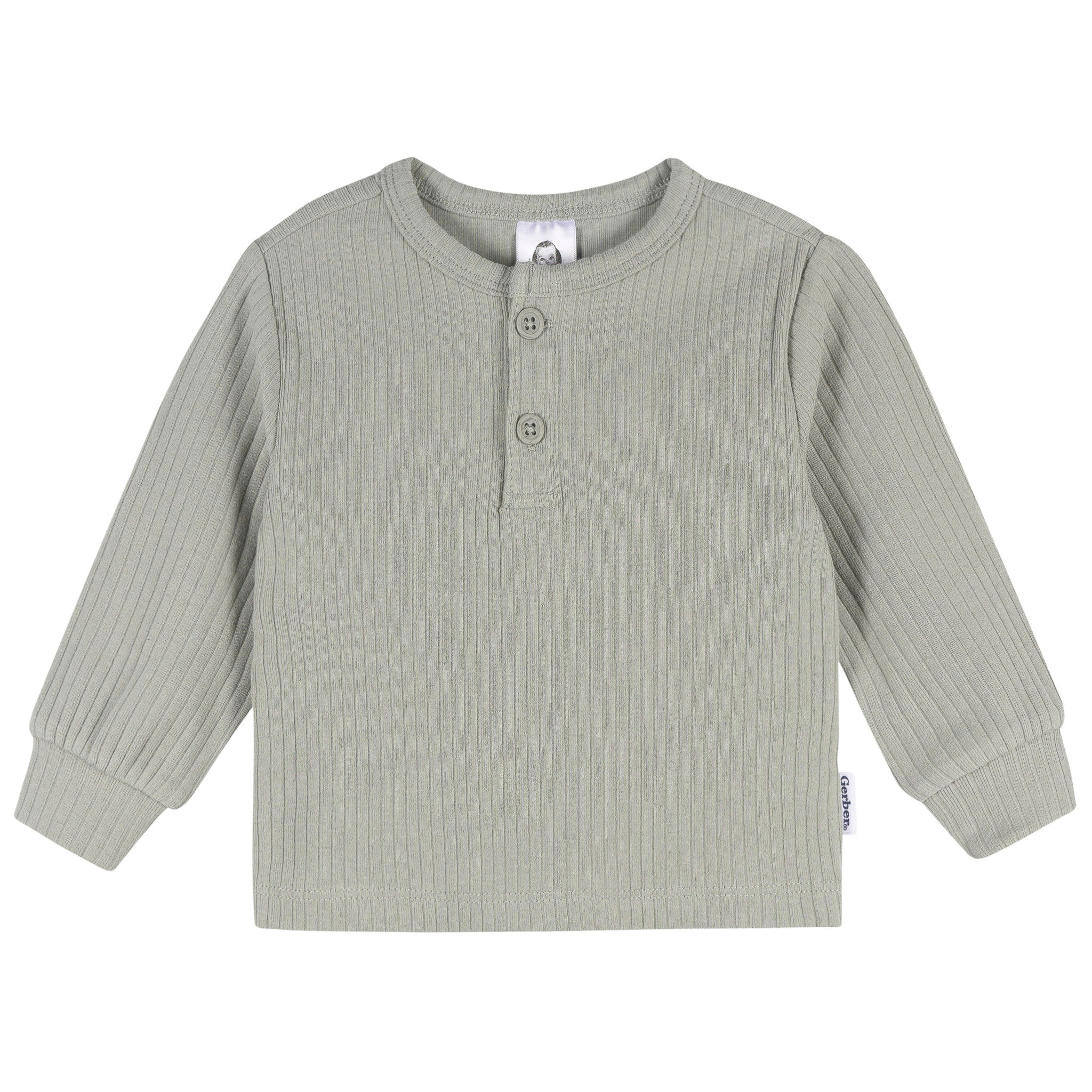 2-Piece Baby Boys Wrought Iron Top and Active Pant Set-Gerber Childrenswear Wholesale