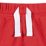 2-Piece Baby Boys Red Bodysuit & Shorts Set-Gerber Childrenswear Wholesale