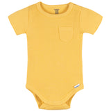 2-Piece Baby Boys Yellow Bodysuit & Shorts Set-Gerber Childrenswear Wholesale