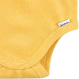 2-Piece Baby Boys Yellow Bodysuit & Shorts Set-Gerber Childrenswear Wholesale