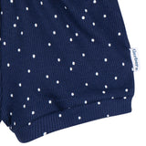 2-Piece Baby Girls Navy Bodysuit & Shorts Set-Gerber Childrenswear Wholesale