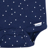 2-Piece Baby Girls Navy Bodysuit & Shorts Set-Gerber Childrenswear Wholesale