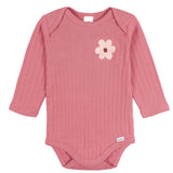 2-Piece Baby Girls Rose Bodysuit and Pant Set-Gerber Childrenswear Wholesale