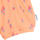 2-Piece Baby Girls Strawberries Bodysuit & Shorts Set-Gerber Childrenswear Wholesale