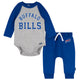 2-Piece Baby Neutral Buffalo Bills Bodysuit and Jogger Set-Gerber Childrenswear Wholesale
