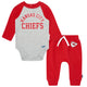 2-Piece Baby Neutral Kansas City Chiefs Bodysuit and Jogger Set-Gerber Childrenswear Wholesale