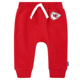 2-Piece Baby Neutral Kansas City Chiefs Bodysuit and Jogger Set-Gerber Childrenswear Wholesale