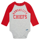 2-Piece Baby Neutral Kansas City Chiefs Bodysuit and Jogger Set-Gerber Childrenswear Wholesale