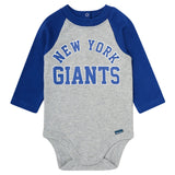 2-Piece Baby Neutral New York Giants Bodysuit and Jogger Set-Gerber Childrenswear Wholesale