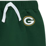 2-Piece Baby Neutral Green Bay Packers Bodysuit and Jogger Set-Gerber Childrenswear Wholesale
