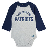 2-Piece Baby Neutral New England Patriots Bodysuit and Jogger Set-Gerber Childrenswear Wholesale