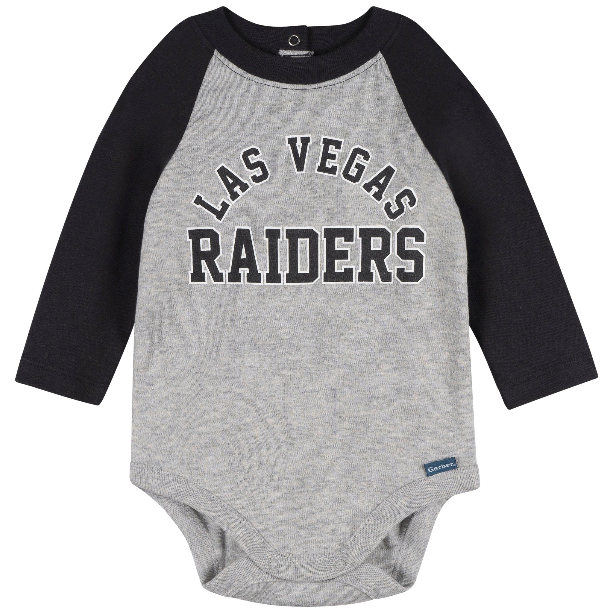 2-Piece Baby Neutral Las Vegas Raiders Bodysuit and Jogger Set-Gerber Childrenswear Wholesale