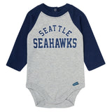 2-Piece Baby Neutral Seattle Seahawks Bodysuit and Jogger Set-Gerber Childrenswear Wholesale