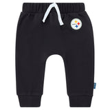 2-Piece Baby Neutral Pittsburgh Steelers Bodysuit and Jogger Set-Gerber Childrenswear Wholesale