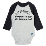 2-Piece Baby Neutral Pittsburgh Steelers Bodysuit and Jogger Set-Gerber Childrenswear Wholesale