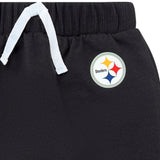 2-Piece Baby Neutral Pittsburgh Steelers Bodysuit and Jogger Set-Gerber Childrenswear Wholesale
