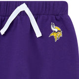 2-Piece Baby Neutral Minnesota Vikings Bodysuit and Jogger Set-Gerber Childrenswear Wholesale