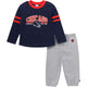 2-Piece Infant & Toddler Boys Chicago Bears Shirt and Sweatpant Set-Gerber Childrenswear Wholesale