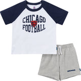 2-Piece Infant & Toddler Boys Chicago Bears T-Shirt and Shorts Set-Gerber Childrenswear Wholesale