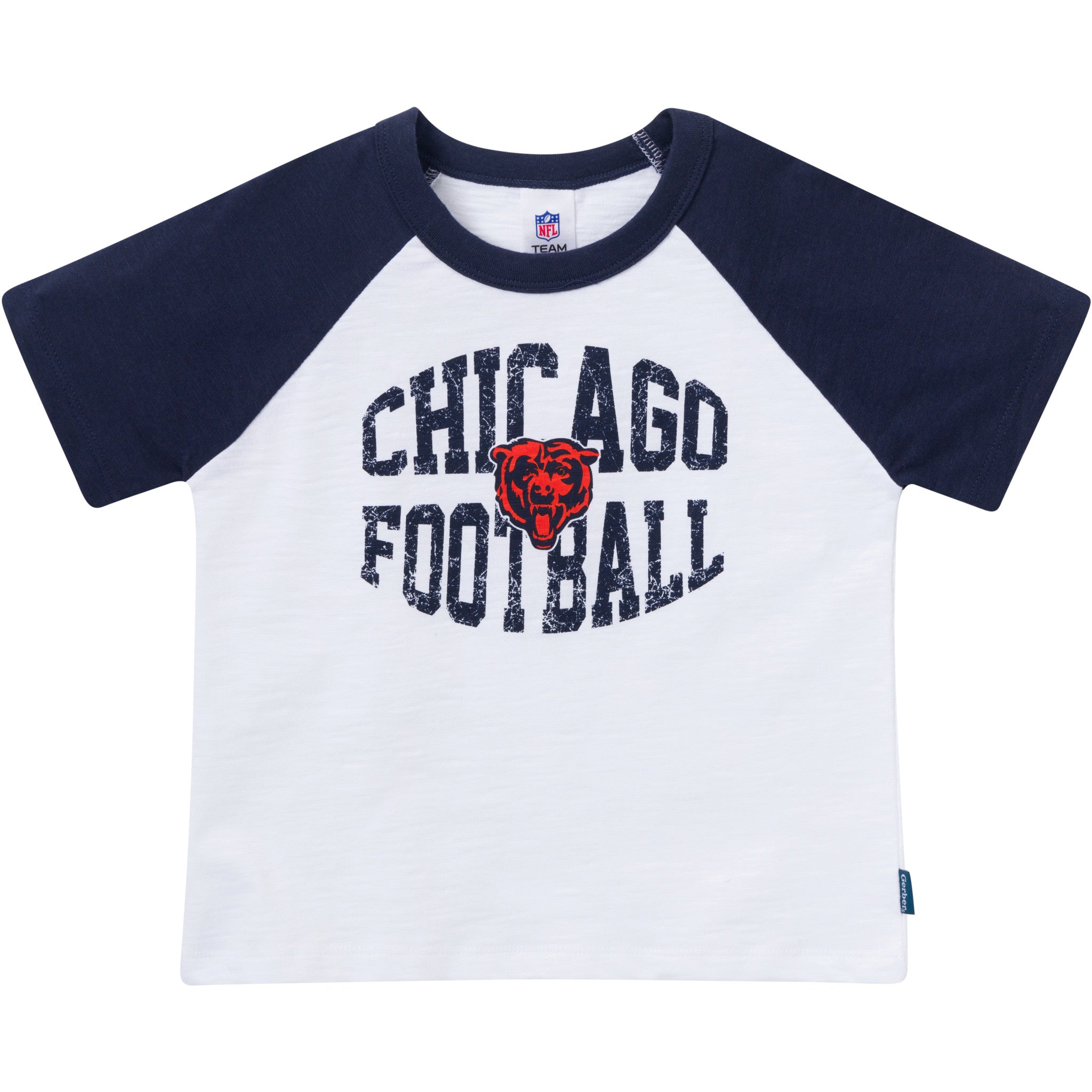 2-Piece Infant & Toddler Boys Chicago Bears T-Shirt and Shorts Set-Gerber Childrenswear Wholesale