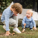 2-Piece Infant & Toddler Boys Grey Top & Jogger Set-Gerber Childrenswear Wholesale