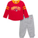2-Piece Infant & Toddler Boys Kansas City Chiefs Shirt and Sweatpant Set-Gerber Childrenswear Wholesale