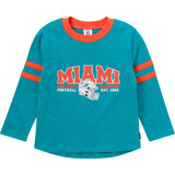 2-Piece Infant & Toddler Boys Miami Dolphins Shirt and Sweatpant Set-Gerber Childrenswear Wholesale