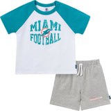 2-Piece Infant & Toddler Boys Miami Dolphins T-Shirt and Shorts Set-Gerber Childrenswear Wholesale